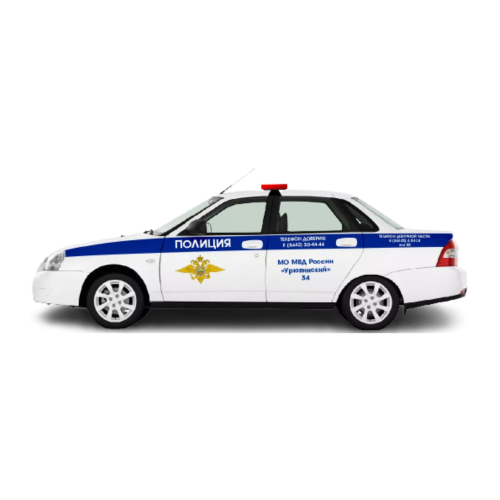 Муляж машины ДПС боковой в Армавире